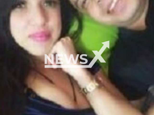 Picture shows Anderson Gomes Pedro Pupim and victim Caroline Conceicao do Nascimento, undated. He was to sentenced to 12 years in prison for her murder, in Goiania , Brazil, on Tuesday, April 16, 2023.
 Note: Private photo.  (Newsflash)