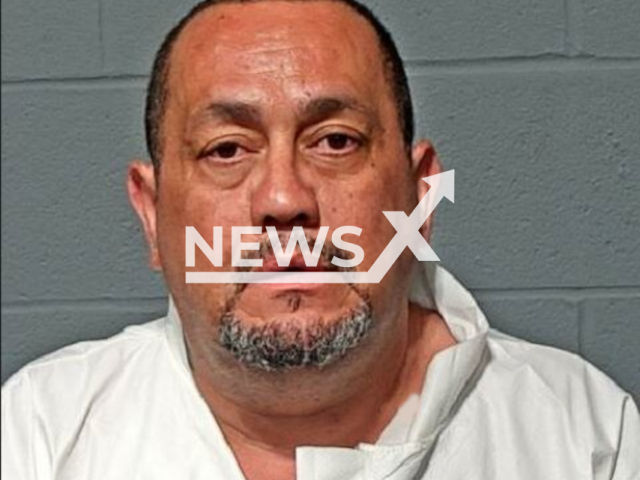 Pedro Grajalez, aged 52, poses in undated photo. He was arrested after he killed his allegedly cheating wife, sent photos of her corpse to her new boyfriend and took her body to the police in the city of Hartford, Connecticut State, USA. Note: Licensed content. (Hartford Police Department/Newsflash)