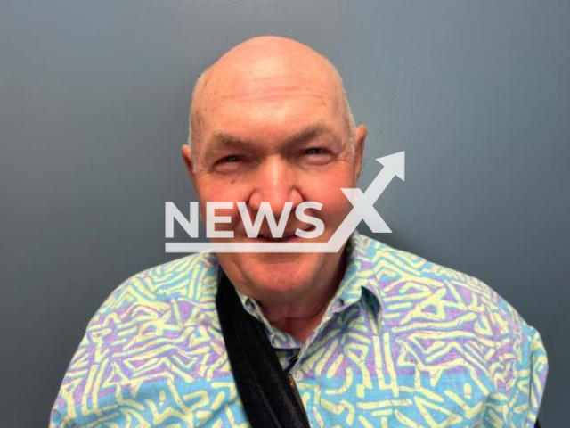 Larry Neff Jarvis, 74, poses in undated photo. He was arrested for dressing up as Elmo from 'Sesame Street' and participating in children's activities at a local farmer's market in the city of Lehi, Utah State, USA. Note: Licensed content. (Utah County Sex Offender Registry/Newsflash)