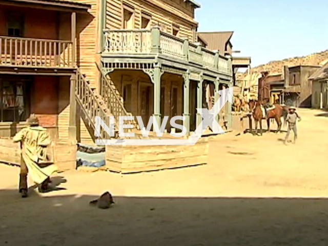 Western Leone, a western town built as the set for Once Upon a Time in the West  in 1968 by Sergio Leone, in Tabernas , Spain is on sale, in March, 2022.
Note: Photo is a screenshot from video. (Newsflash)