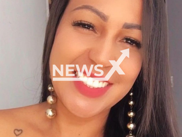 Picture shows Sandra Mara Fernandes, undated. A year after being caught during having sex with the homeless Givaldo Alves in Brasilia, Sandra started to sell pacoca sweets at street. Note: Private photo. (@sandramarafer_/Newsflash)