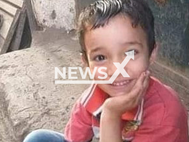 Photo shows one of the two boys who was poisoned by a family member for inheritance problems in Beni Suef City, Egypt, undated. His body was found on the roof of a building with the other boy's body.  Note: Private photo. (Newsflash)