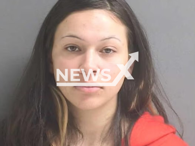 Picture shows Myra Otsie Santiago, 22, undated. Her son Aziryh Santiago, 3, was found dead in a pond and she was charged with aggravated manslaughter of a child and neglect of a child and arrested in Ormond Beach, Florida, USA on Monday, April 24, 2023. Note: Photo is obtained from the Volusia County Division of Corrections. (Volusia County Division of Corrections/Newsflash)