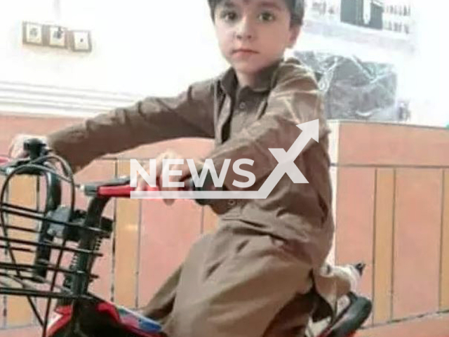 Hossam, 5, poses in undated photo. His uncle, 45,  allegedly killed him under the influence of drugs, in Hirmand, Iran.  Note: Private photo.  (Newsflash)