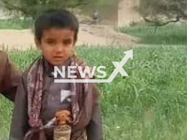 Photo shows one of the four kids who drowned in a pit of rainwater in Shabwah, Yemen, undated. Two of them were siblings. Note: Private photo. (Newsflash)