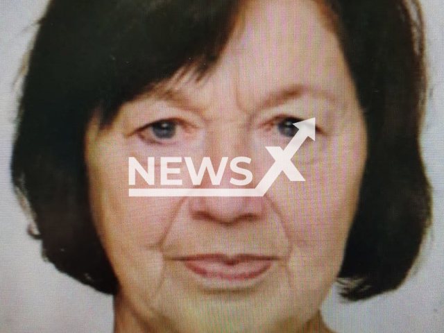 Lieselotte Gerda Schuster, 74, poses in undated photo. She was found dead in the home of her relatives Sibylle D., 66, and Daniel D., 45, in France. Note: Police photo. (Police Station Lebach/Newsflash)