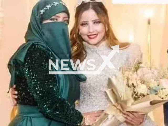 Photo shows the Egyptian woman Nourhan Khalil with her mother, undated. She was sentenced to death for killing her mother with the help of her teen lover to prevent her from exposing their relationship in Port Said, Egypt. Note: Private photo. (Newsflash)