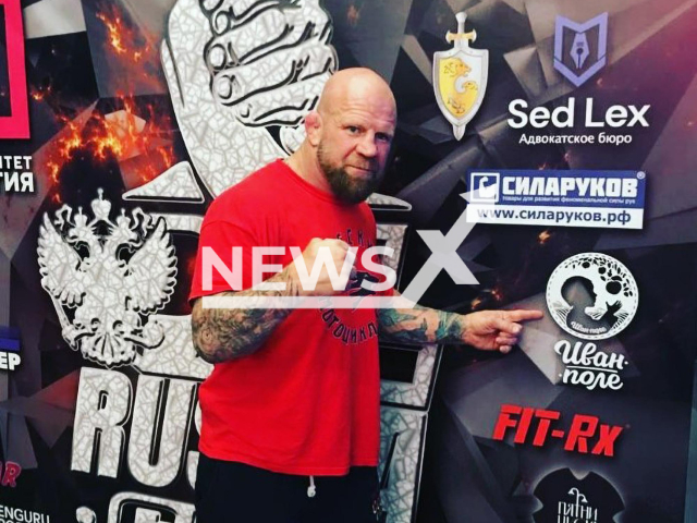 Picture shows US-born-turned-Russian-citizen Jeffrey William Monson, 52, mixed martial arts (MMA) fighter, undated. He announced his plans to become a State Duma deputy. Note: Private photo. (@jeff_monson_official/Newsflash)