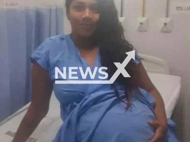 Raquel da Silva, 30, poses in a photo shot on Wednesday, 10 May 2023. . She died after suffering head trauma when she fell inside the maternity hospital  in Recife, Brazil.  Note: Private photo.  (Newsflash)