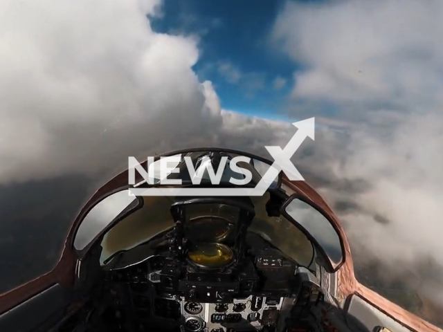 Ukraine's MiG-29 pilots conduct aerial defense operations to protect their country's airspace in Ukraine in undated footage. One of the key features of the MiG-29 is its ability to perform high-altitude intercepts and engage in air-to-air combat. Note: Picture is a screenshot from a video (Ukrainian Air Force/Newsflash)