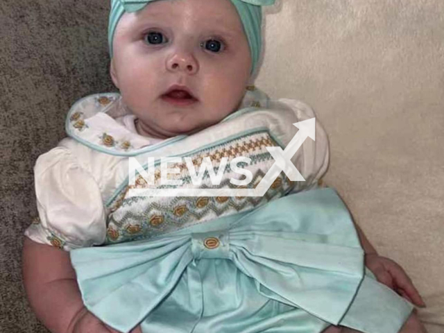 Photo shows Elizabeth Coffey, undated. The six-month-old baby girl reportedly died in Serik, Antalya, Turkey, Saturday, May 13, 2023. Note: Private photo (Elizabeth Coffey/Newsflash)