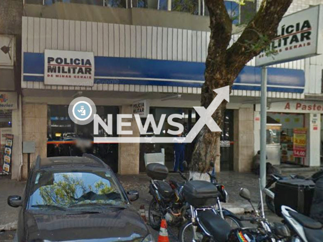 Picture shows the 6th Company of the 1st Battalion   police station  where the police officer was taken   in  Belo Horizonte, Brazil, undated. A  military police officer was arrested after trying to pay for a sex   with a piece of cheese and a Nokia device, and after  being refused, fighting with the sex worker, in  Belo Horizonte, Brazil, on Monday, May 15, 2023. Note: Photo is a screenshot from Google Maps. (Google Maps/Newsflash)