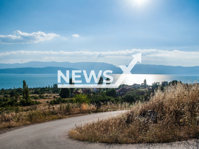 Image shows Lake Prespa, located on the tripoint of North Macedonia, Albania, and Greece, undated photo. It is reportedly dying out due to climate changes and severe pollution. Note: Photo is on the public domain. (Darko Cvetanoski/Newsflash)