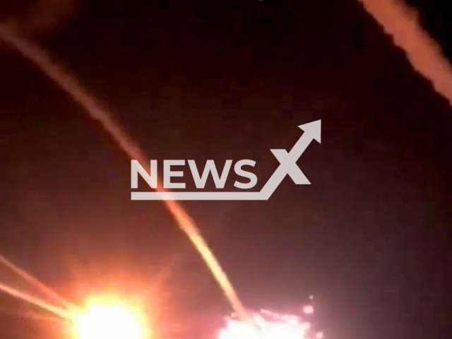 Ukrainian anti-aircraft gunners shoot down Russian Kh-101 cruise missile in the Dnipro region in Ukraine on Monday, May. 22, 2023. According to the Ukrainian officials this rocket become the 100th anniversary target destroyed by the Dnipro anti-aircraft missile brigade.
Note: Picture is a screenshot from a video (@usofcom/Newsflash)