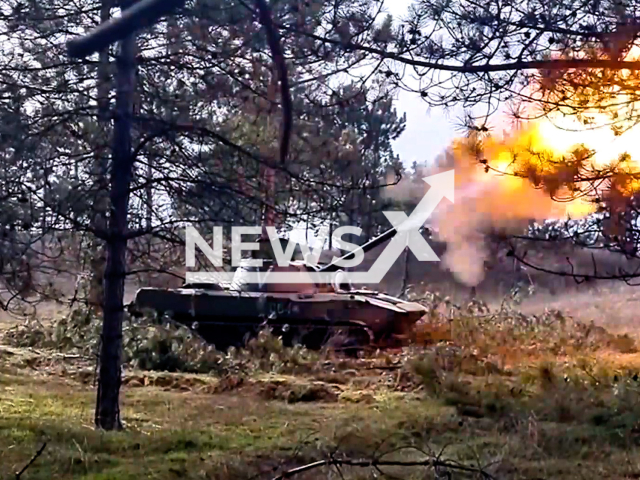 Russian paratroopers attack and destroy a Ukrainian stronghold using the self-propelled gun 2S9 "Nona-S" in Ukraine in undated footage. The footage was released by Russian MoD on Tuesday, May, 23, 2023.
Note: Picture is a screenshot from a video (Ministry of Defense of Russia/Newsflash)