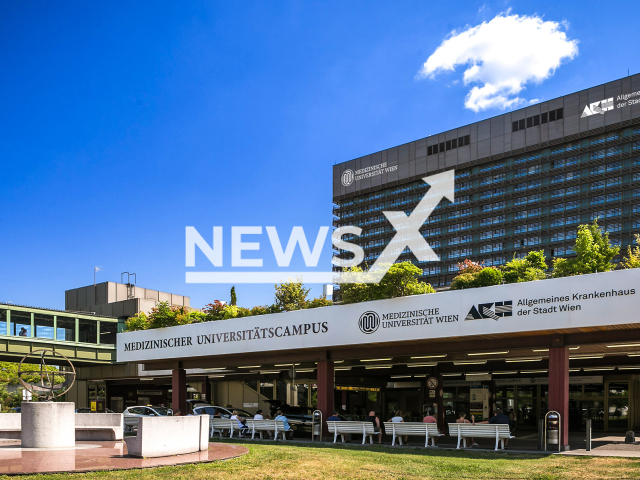 Entrance area of ​​the medical university campus and the Vienna General Hospital in the Austrian capital of Vienna. Note: This photo is from a press release. (MedUni Wien, AKH Wien, Houdek/Newsflash)