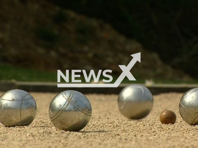 Picture shows an illustrative image of petanque balls, undated. Unnamed Dutch man, 37, from Eindhoven was injured by exploded petanque ball laying near a fire pit during bachelor party in rented holiday house in Stavelot, Belgium on Saturday, May 13, 2023. Note: Photo is a screenshot of video. (Newsflash)