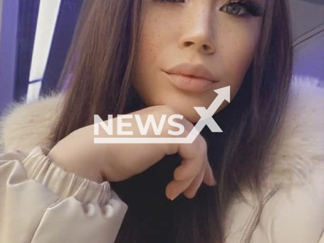 The victim, Sabrina. P., poses in undated photo. The young woman was killed in Stockach, Germany. Note: Private photo. (@catharina.peschek.31/Newsflash)