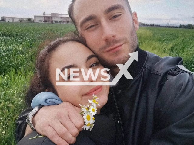 Photo shows Kardelen Coskuntuna, with her fiancee, Burhan Cetin, undated. They both died in a traffic accident in Tekirdag, Turkey, Friday, May 26, 2023. Note: Picture is private (Newsflash)