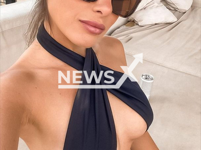 OnlyFans model Rubi Borges poses in an undated photo. Rubi used to be in an abusive relationship and became a victim of domestic violence. Note: Private photo. (@rubiborgesrj/Newsflash)